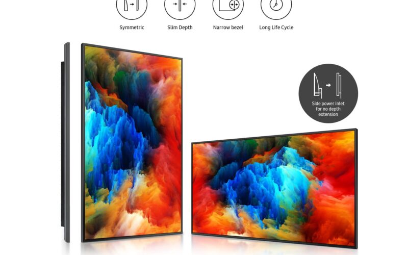 Monitor Samsung 4K Industrial QM43R-B - Inicio XIII - monitores.com.co Monitor Samsung 4K Industrial QM43R-B Foto XIII