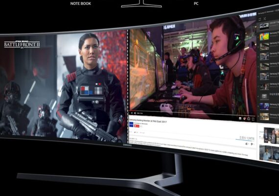 Monitor Samsung Curvo 49 Metal Quantum Dot - Inicio XXI - monitores.com.co Monitor Samsung Curvo 49 Metal Quantum Dot Foto XXI