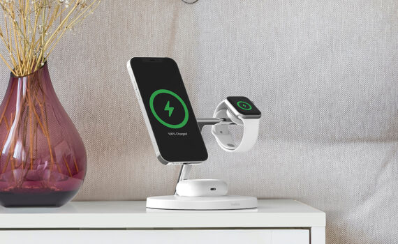 Belkin BoostCharge Cargador inalámbrico 3 en 1 con MagSafe de 15 W - Inicio VII - monitores.com.co Belkin BoostCharge Cargador inalámbrico 3 en 1 con MagSafe de 15 W - Inicio VII - monitores.com.co