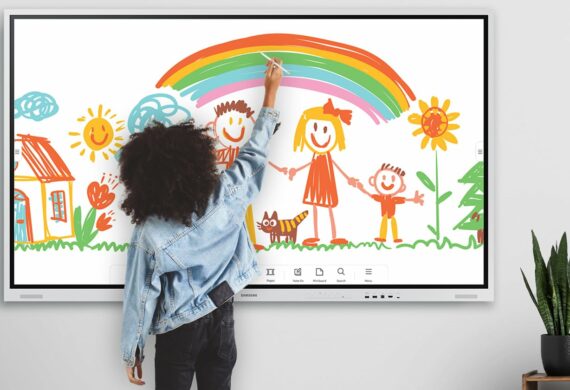 Monitor Industrial Samsung 4K FLIP Interactive Pro 65 WM65B - Inicio VIII - monitores.com.co